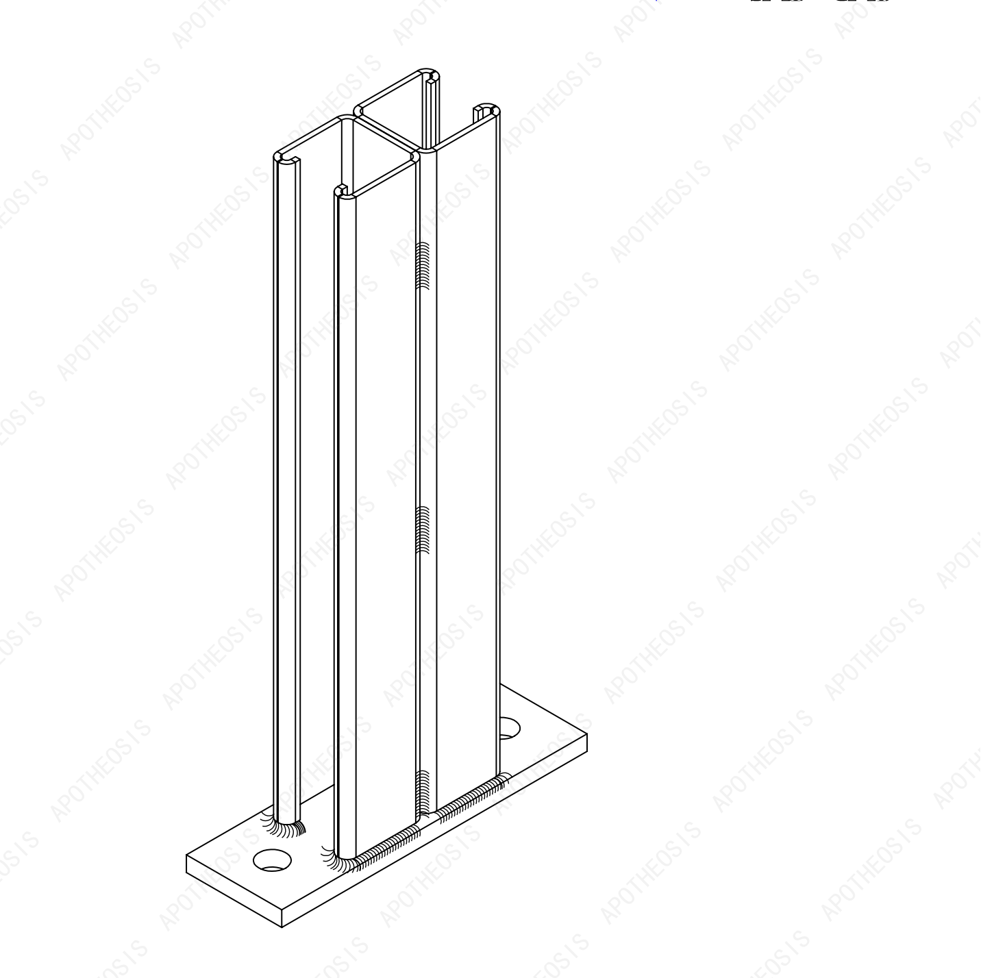 Cantilever Bracket Back to Back