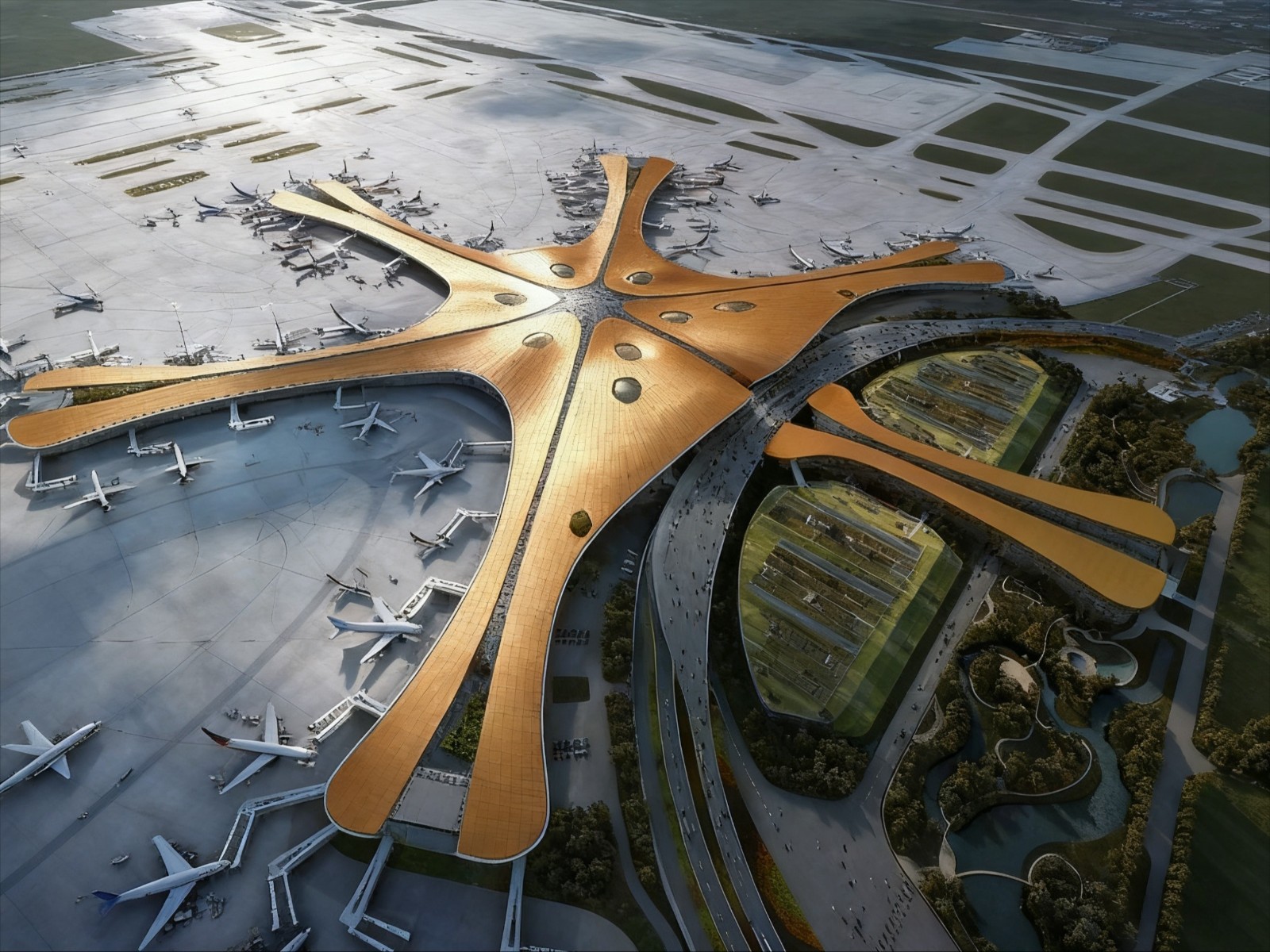 Beijing Daxing International Airport Project September 2017